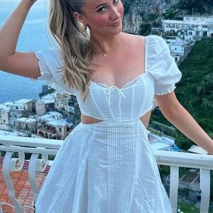 For Love and Lemons white dress